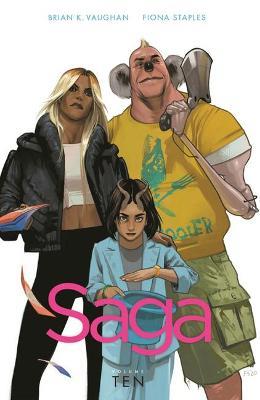 Saga Volume 10 - Brian K Vaughan - cover