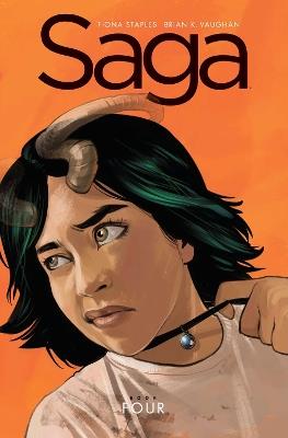 Saga Book Four - Brian K. Vaughan - cover