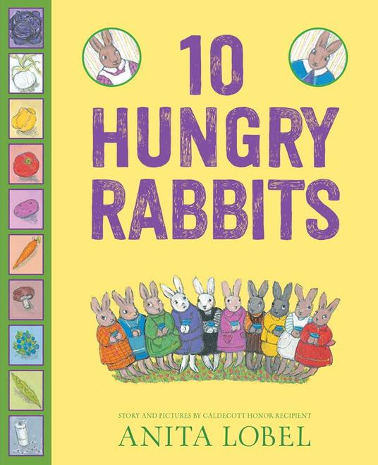 10 Hungry Rabbits - Anita Lobel - ebook
