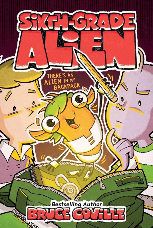 There's an Alien in My Backpack - Bruce Coville,Glen Mullaly - ebook
