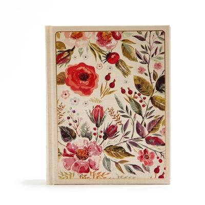CSB Notetaking Bible, Floral Cloth-Over-Board - CSB Bibles by Holman CSB Bibles by Holman - cover