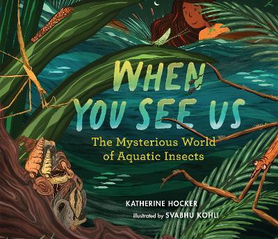 When You See Us: The Mysterious World of Aquatic Insects - Katherine Hocker - cover
