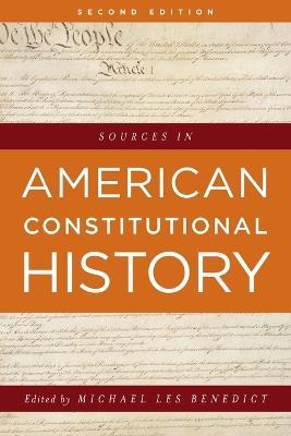 Sources in American Constitutional History - cover