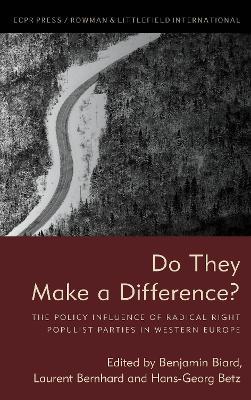 Do They Make a Difference?: The Policy Influence of Radical Right Populist Parties in Western Europe - cover