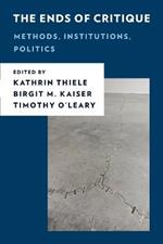 New Critical Humanities: Methods, Institutions, Politics