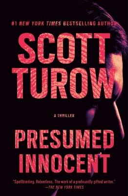 Presumed Innocent - Scott Turow - cover