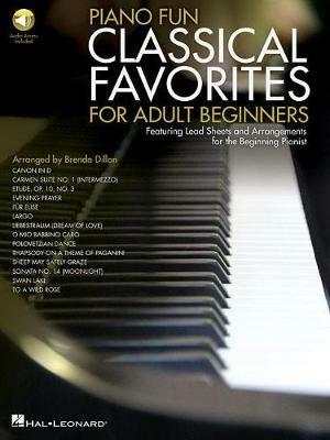 Piano Fun- Classical Favorites for Adult Beginners: Featuring Lead Sheets and Arrangements for the Beginning Pianist - cover