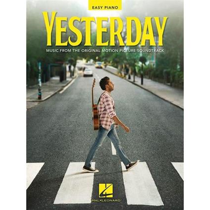  Yesterday - the Beatles - Easy Piano - Pianoforte facile - colonna sonora film - Beatles  - copertina