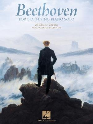  Beethoven for  Beginning Piano Solo - 10 Classic Themes Arranged for  Beginners -  Ludwig van Beethoven - copertina