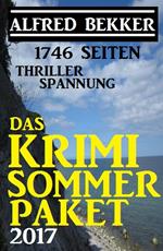 1746 Seiten Thriller Spannung: Das Alfred Bekker Krimi Sommer Paket 2017