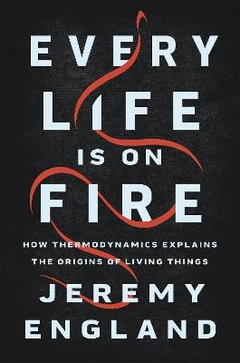 Every Life Is On Fire: How Thermodynamics Explains the Origins of Living Things - Jeremy England - cover