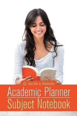 Academic Planner and Subject Notebook - @journals Notebooks - cover
