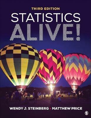 Statistics Alive! - Wendy J. Steinberg,Matthew Price - cover