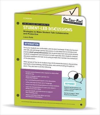 The On-Your-Feet Guide to Student-Led Discussions: Strategies to Make Student Talk Collaborative and Productive - Laura J. Robb - cover