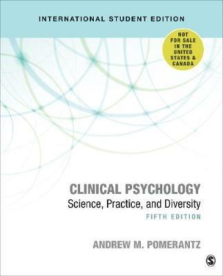 Clinical Psychology - International Student Edition: Science, Practice, and Diversity - Andrew M. Pomerantz - cover