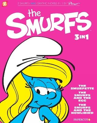 The Smurfs 3-in-1 Vol. 2: The Smurfette, The Smurfs and the Egg, and The Smurfs and the Howlibird - Peyo - cover