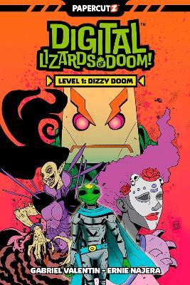 Digital Lizards of Doom Vol. 1: Level 1: Dizzy Doom - Gabriel Valentin - cover