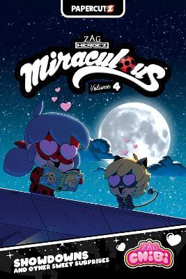 Miraculous Chibi Vol. 4: Showdowns and Other Sweet Surprises - Carrie Harris - cover
