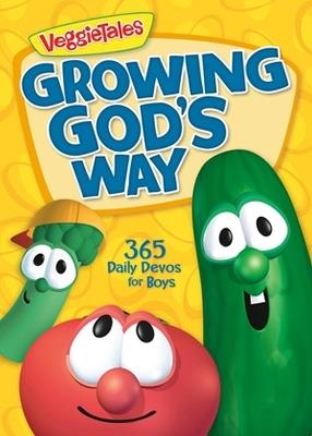 Growing God's Way: 365 Daily Devos for Boys - VeggieTales - cover