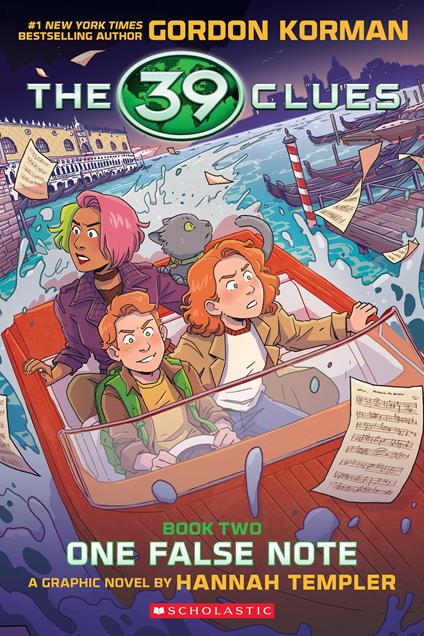 39 Clues: One False Note: A Graphic Novel (39 Clues Graphic Novel #2) - Gordon Korman,Hannah Templer - ebook