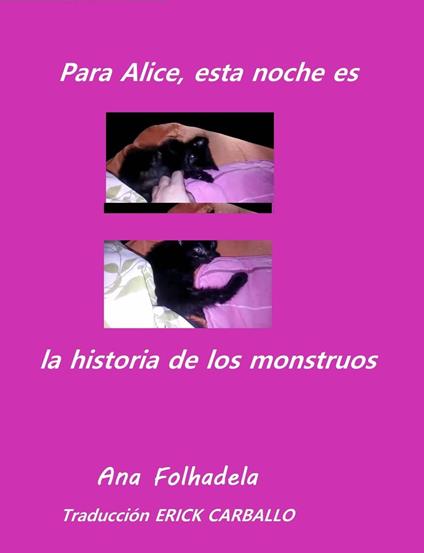 Para Alice, esta noche es la historia de los monstruos - Ana Folhadela - ebook