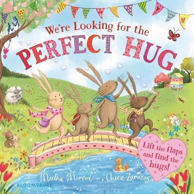 We're Looking for the Perfect Hug: A Lift-The-Flap Adventure and Perfect Mother's Day Gift - Martha Mumford - cover