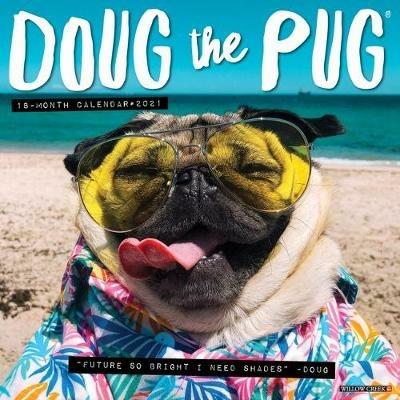 Doug the Pug 2021 Wall Calendar (Dog Breed Calendar) - cover