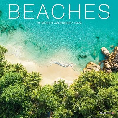 Beaches 2026 7 X 7 Mini Wall Calendar - Willow Creek Press - cover