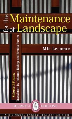 For the Maintenance of Landscape - Mia Lecomte - cover