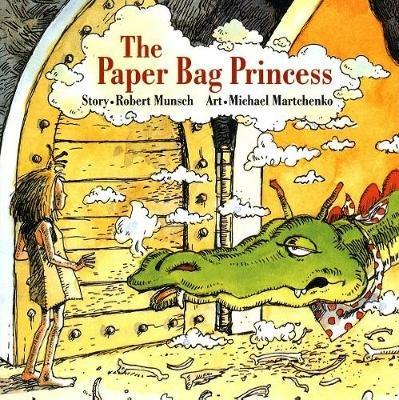 The Paper Bag Princess - Robert Munsch - cover