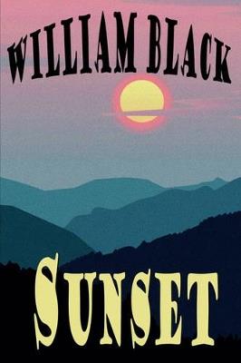 Sunset - William Black - cover