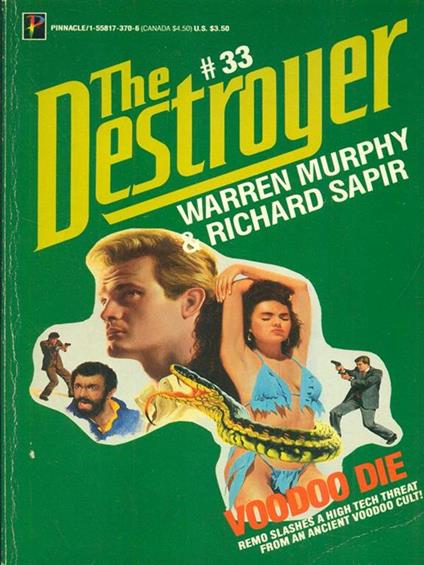 The Destroyer 33 - Voodoo Die - Warren Murphy - copertina