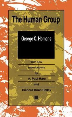 The Human Group - George Caspar Homans - cover