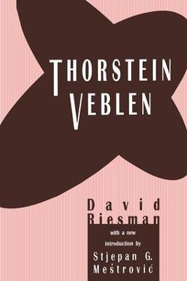 Thorstein Veblen - David Riesman - cover