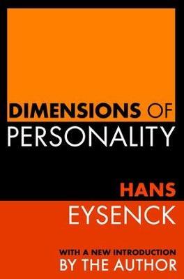 Dimensions of Personality - Martin Rein,Hans Eysenck - cover