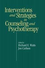 Intervention & Strategies in Counseling and Psychotherapy