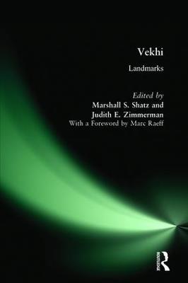 Vekhi: Landmarks - Nikolei Berdiaev,Marshall S. Shatz,S.N. Bulgakov - cover