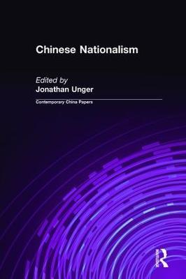 Chinese Nationalism - Jonathan Unger - cover