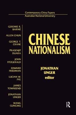 Chinese Nationalism - Jonathan Unger - cover