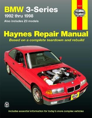 BMW 3 Series (1992-1998) Haynes Repair Manual (USA) - Haynes Publishing - cover