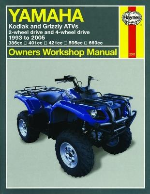 Yamaha Kodiak & Grizzly ATVs (93 - 05) Haynes Repair Manual - Alan Ahlstrand - cover