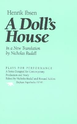 A Doll's House - Henrik Ibsen - cover