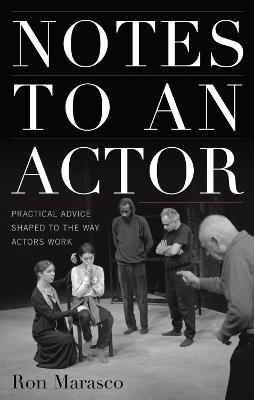 Notes to an Actor - Ron Marasco - cover