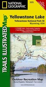 Yellowstone Se/yellowstone Lake: Trails Illustrated National Parks