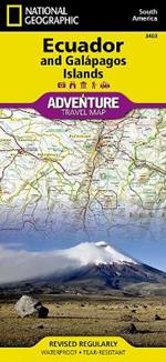 Ecuador and Galapagos Islands: Travel Maps International Adventure Map