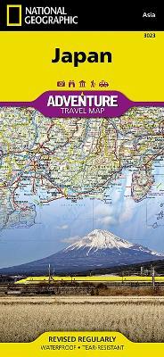 Japan: Travel Maps International Adventure Map - National Geographic - cover