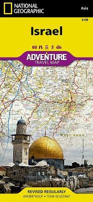 Israel: Travel Maps International Adventure Map - National Geographic Maps - cover