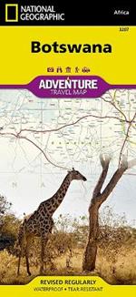 Botswana: Travel Maps International Adventure Map