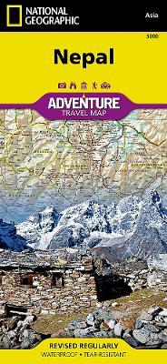 Nepal: Travel Maps International Adventure Map - National Geographic Maps - cover