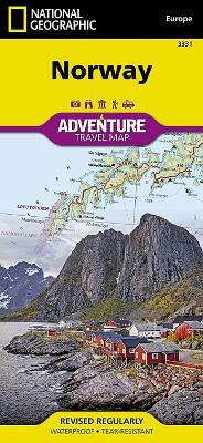 Norway Adventure Map - Nat Geo Maps - cover